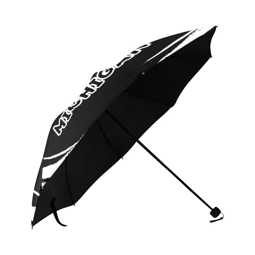 Rollin on 3 Michigan Foldable Umbrella – Stay Dry, Ride Loud