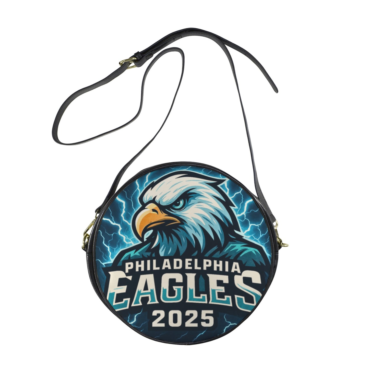 Philadelphia Eagles 2025 Round Sling Bag β Large 10x10 | Game Day Ready