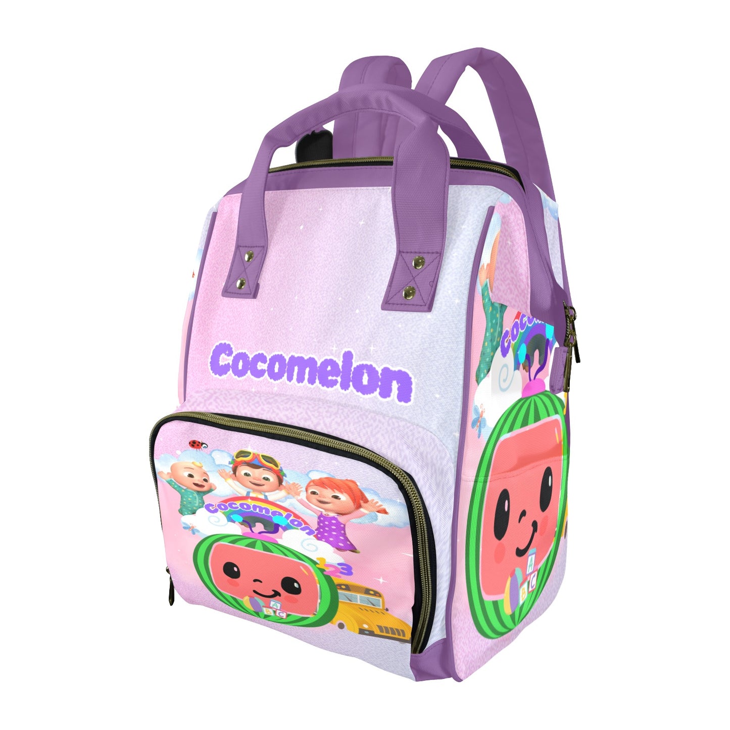 Cocomelon Multi-Function Diaper Backpack
