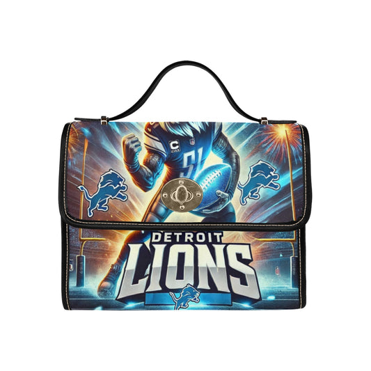 Bold Detroit Lions Canvas Bag