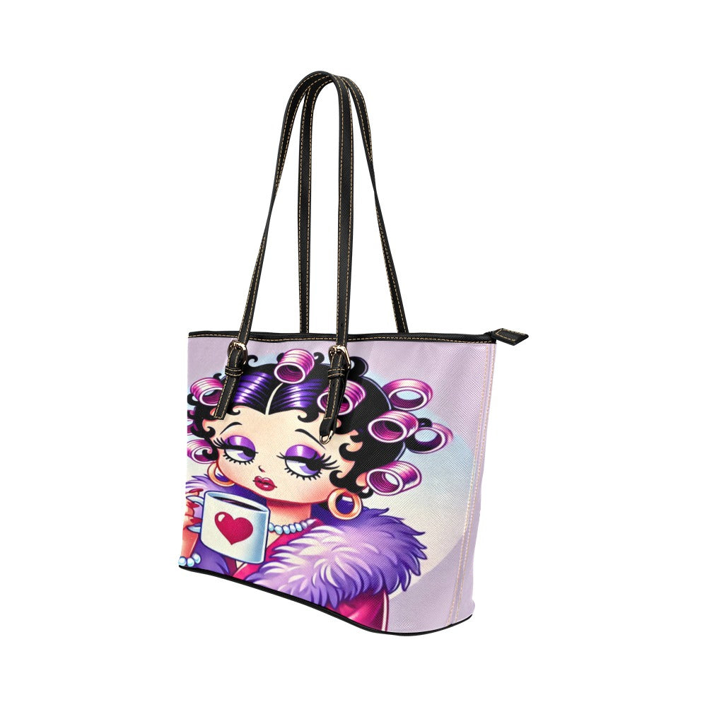 Betty Boop Canvas Tote Bag