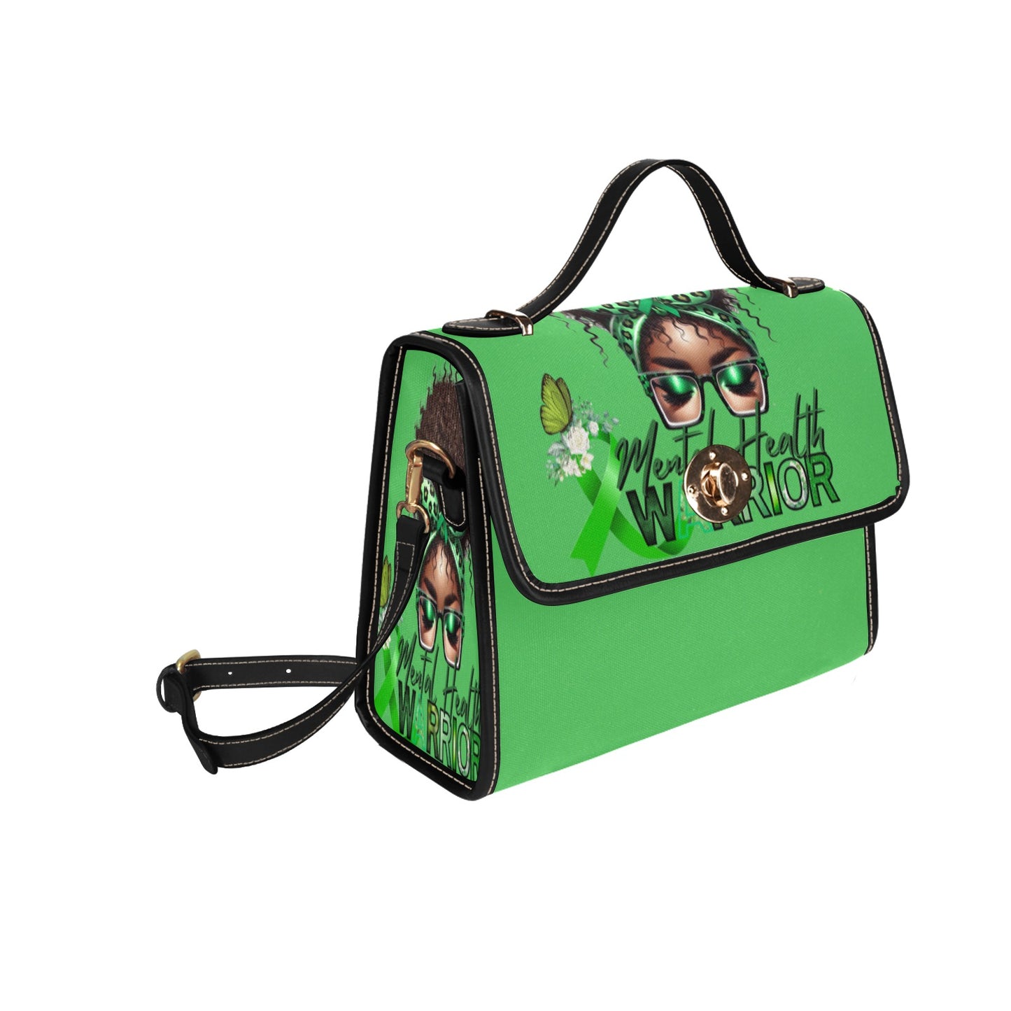 Mental Health Warrior Canvas Bag