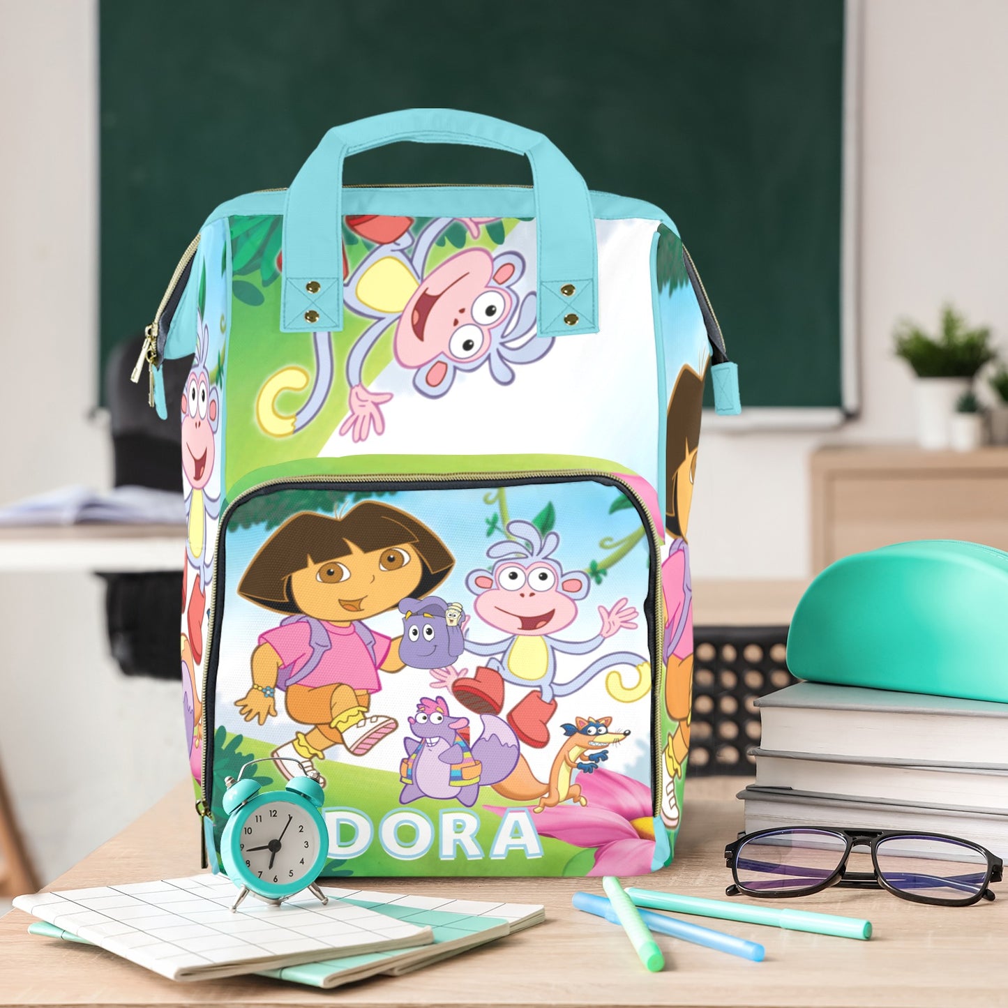 Dora the Explorer Multi-Function Diaper Backpack – 3 Color Variations