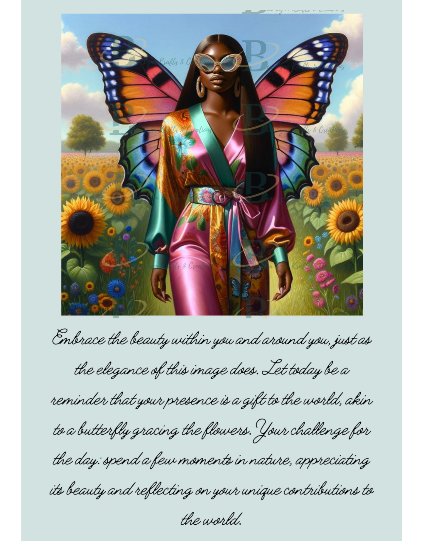 Butterfly Affirmation Cards