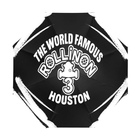 Rollin On 3 Houston Chapter - Custom Zebra Umbrella