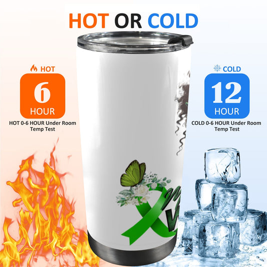 Mental Health Warrior 20 oz Tumbler – Insulated Drinkware