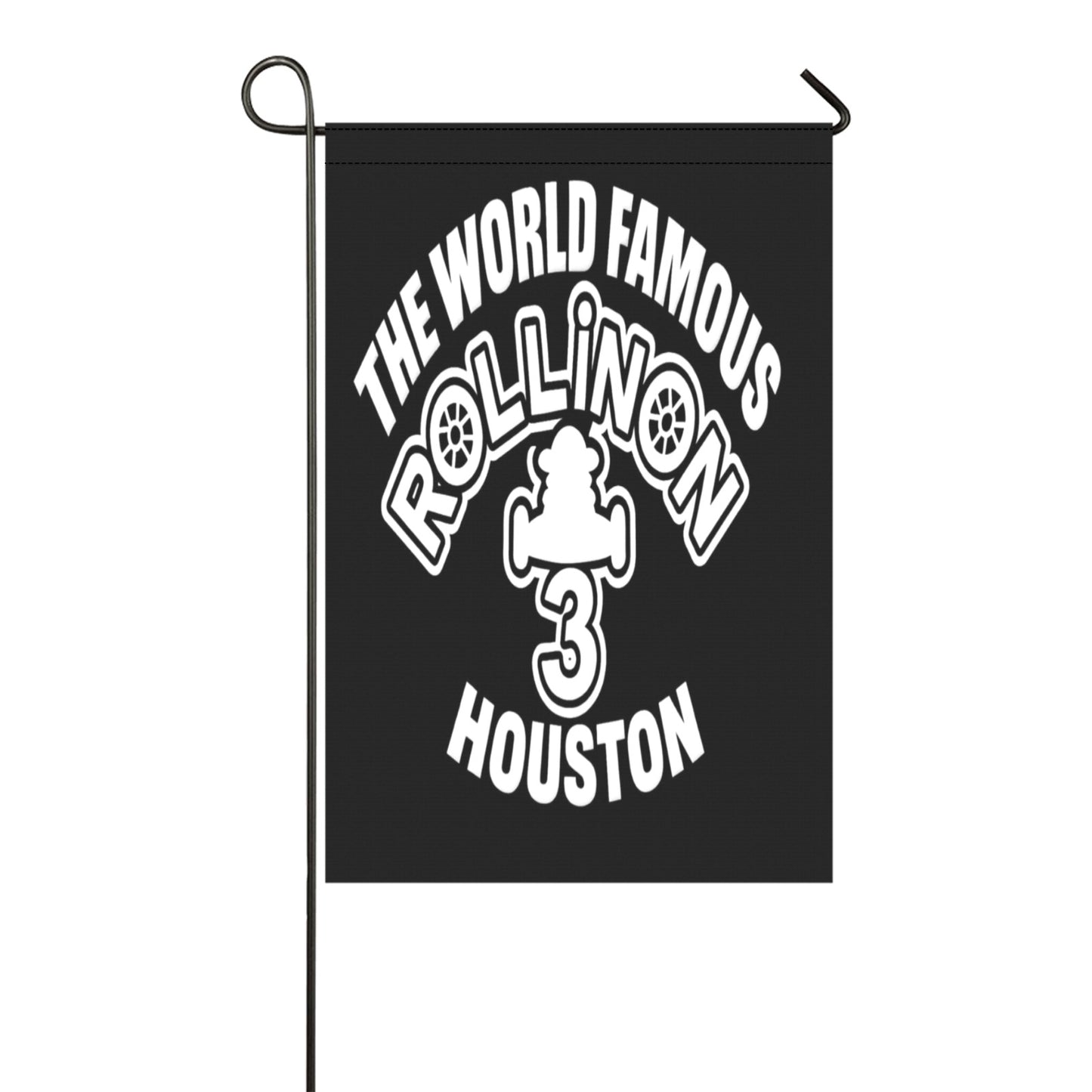 Rollin’ on 3 Houston Garden Flag – Let 'Em Know Who Runs the Yard 🚩