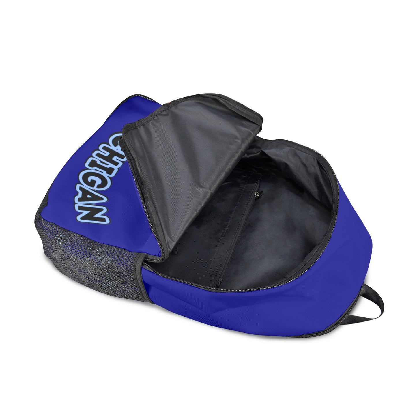 Rollin On 3 Michigan Backpack – Navy & Light Blue Rider Edition
