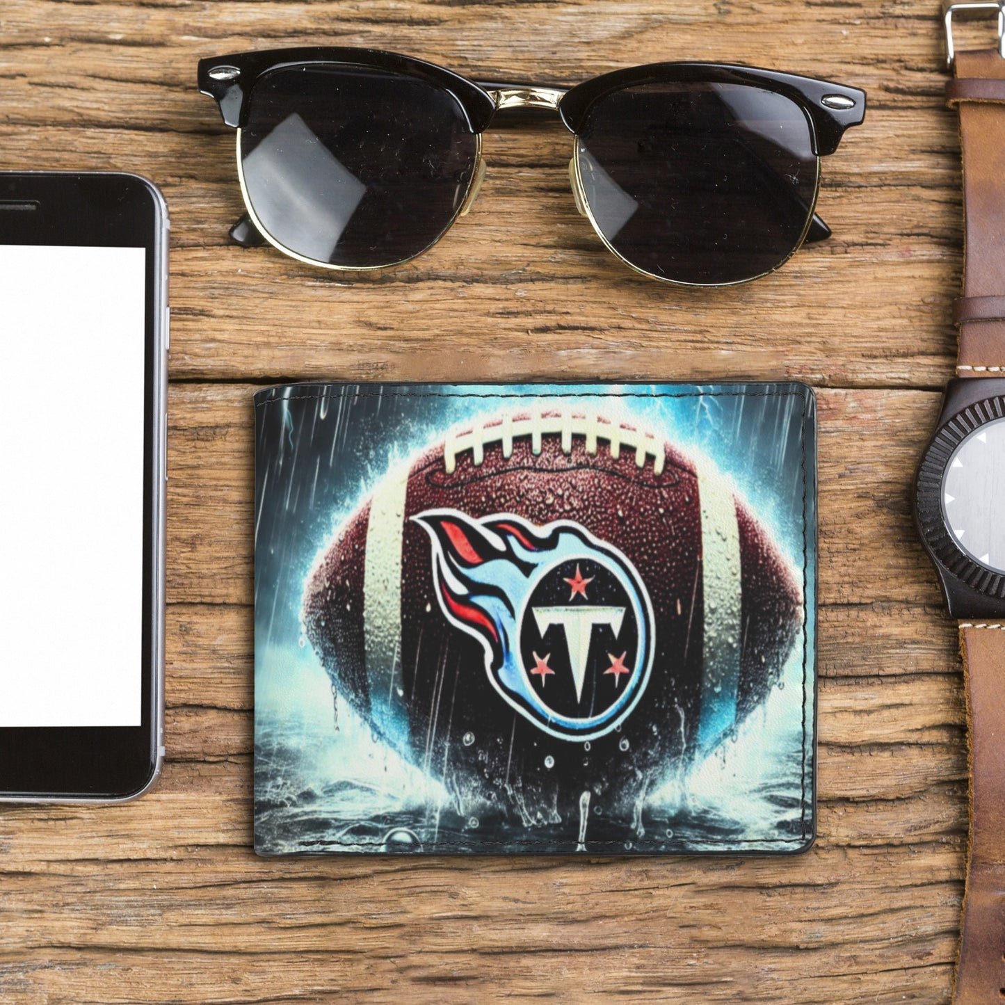 Tennessee Titans Men’s Custom Wallet – Power, Pride & Paydays