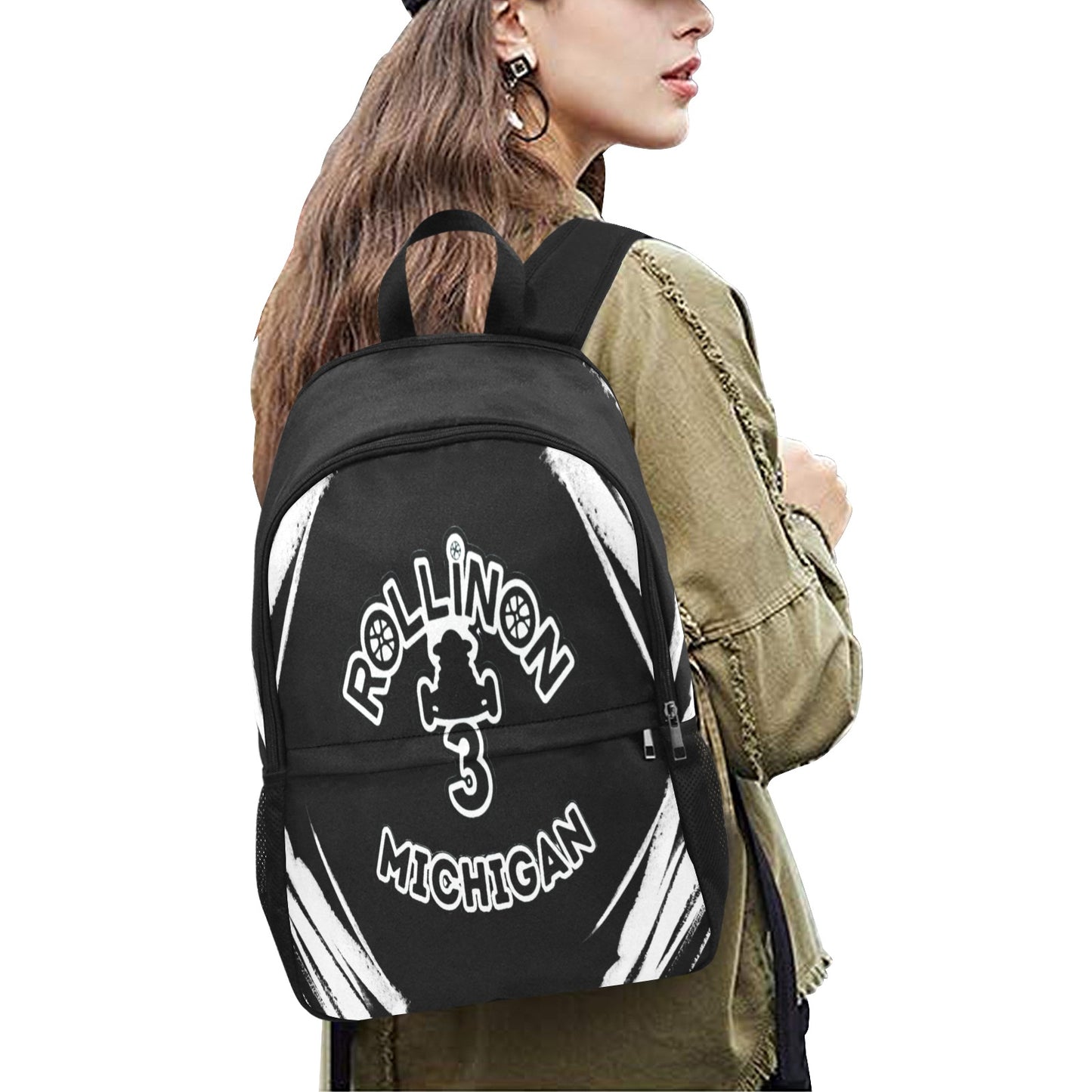 Zebra Heat – Rollin On 3 Michigan Limited Edition Backpack