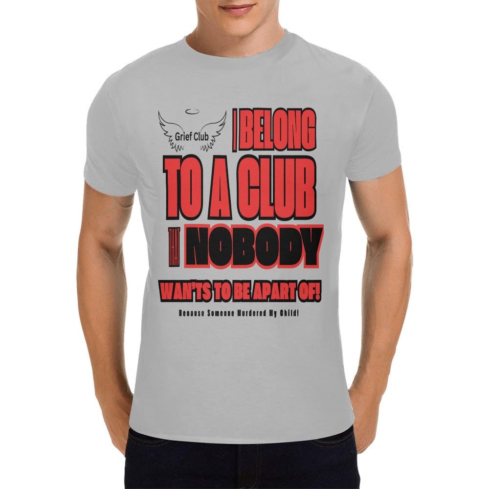 Men's Grief Club T-Shirt for Homicide Awareness