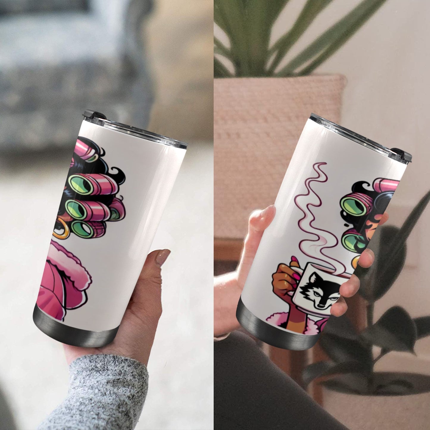 Betty Boop Pink 20 oz Tumbler – Insulated for Hot & Cold Drinks