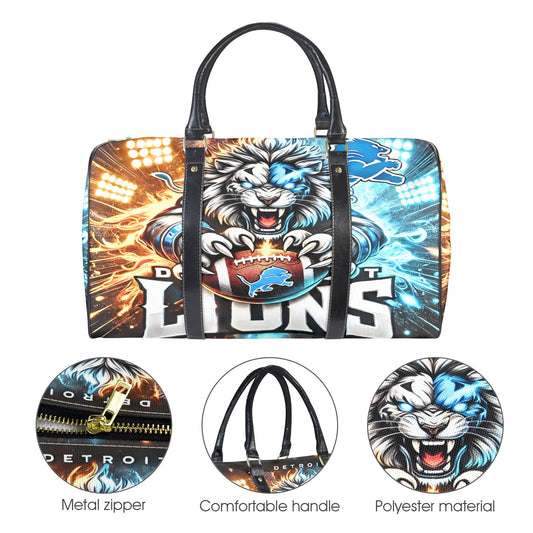 Detroit Lions Large Travel Bag