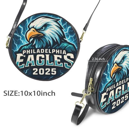 Philadelphia Eagles 2025 Round Sling Bag – Large 10x10 | Game Day Ready