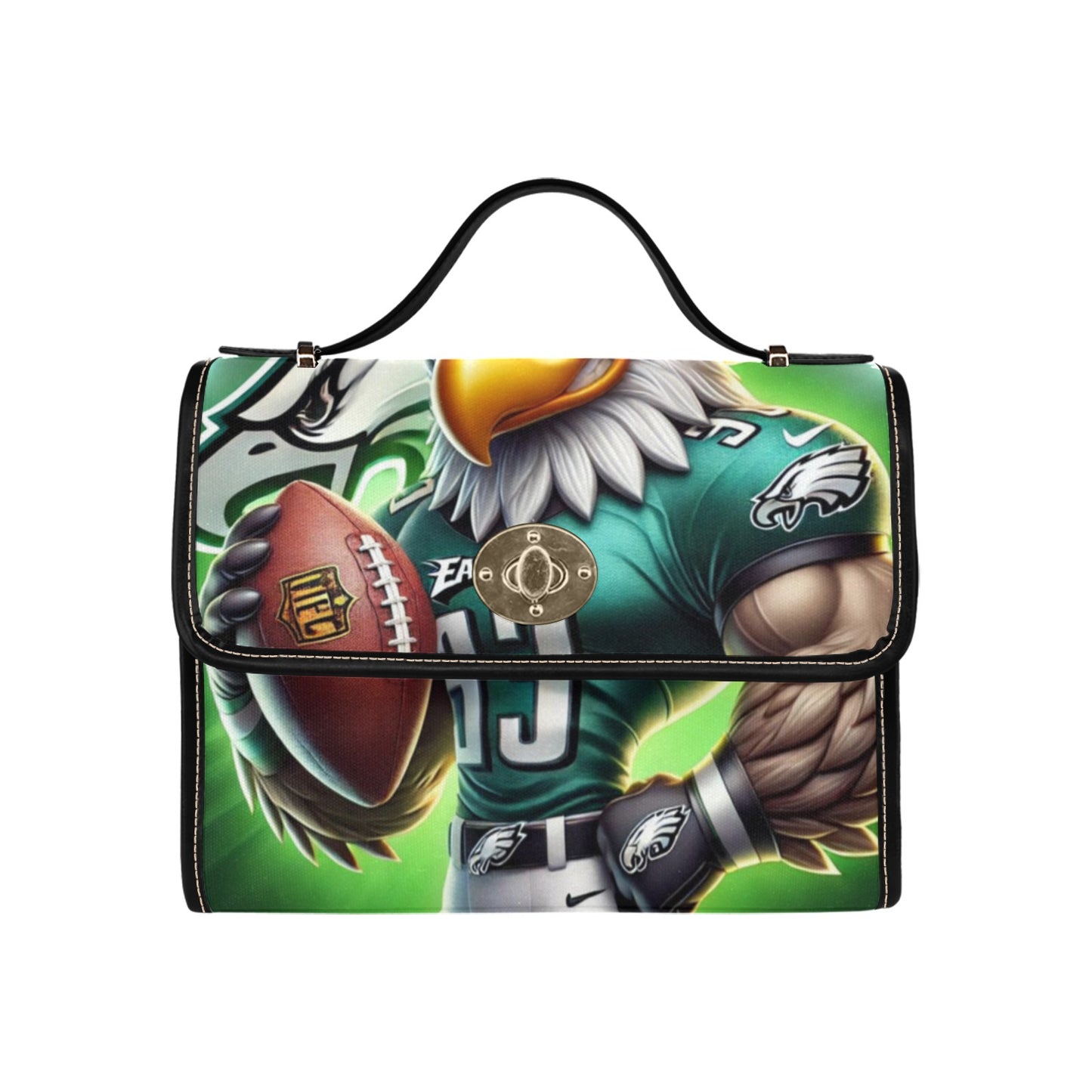 Philadelphia Eagles Fly High Waterproof Canvas Bag