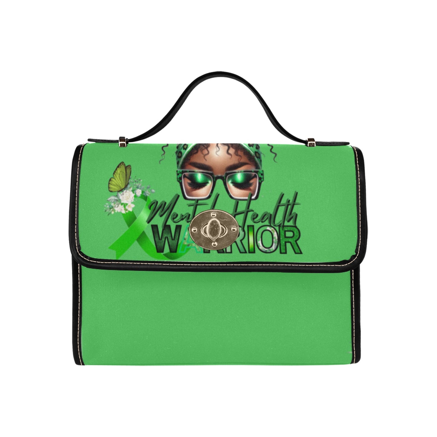 Mental Health Warrior Canvas Bag