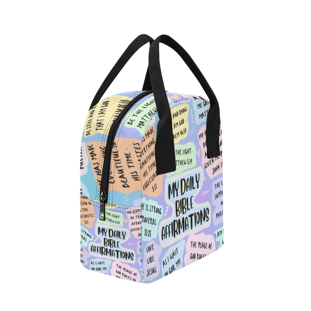 My Daily Bible Affirmations" Thermal Lunch Bag