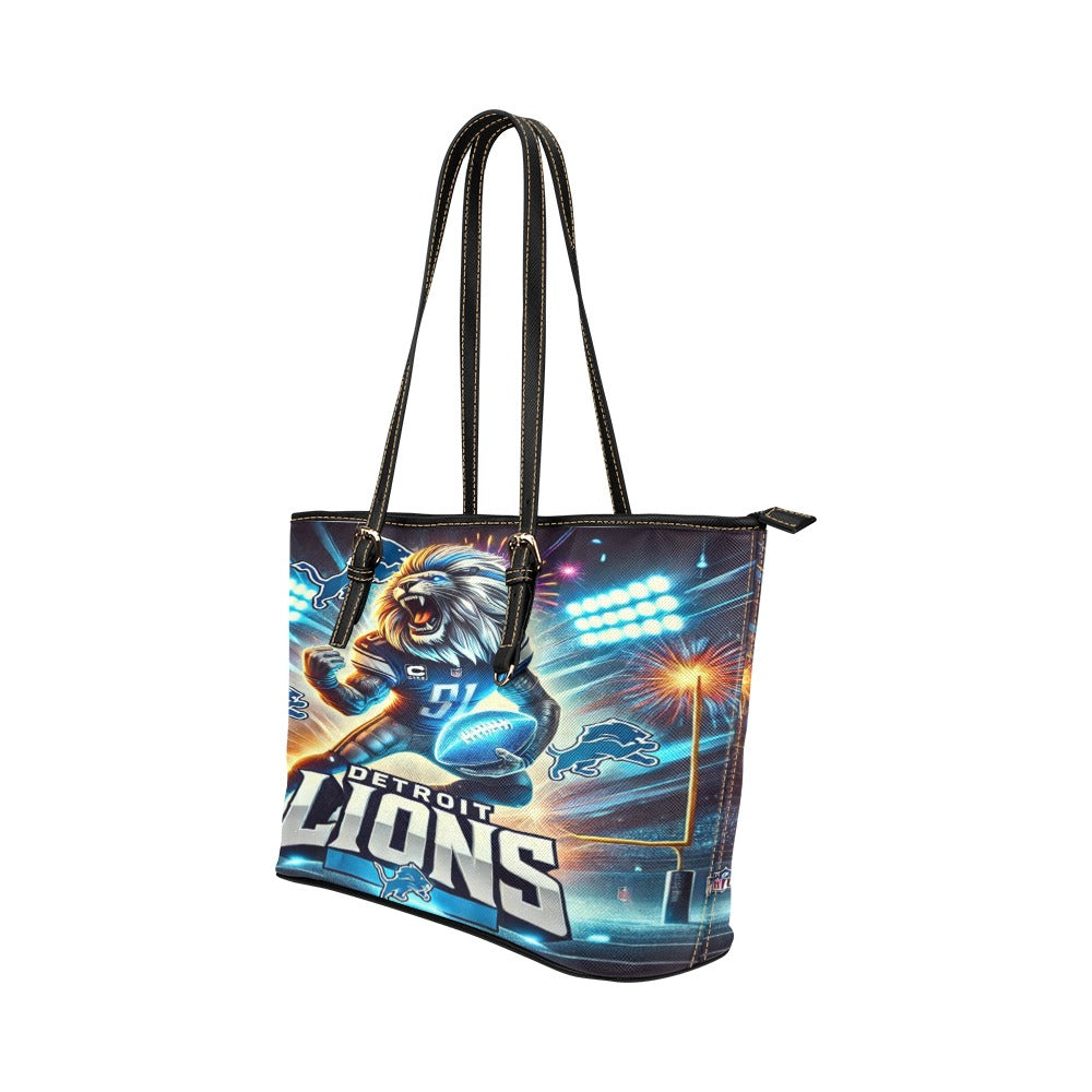 Bold Detroit Lions Tote Bag