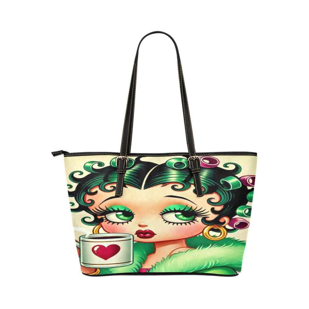 Betty Boop Canvas Tote Bag
