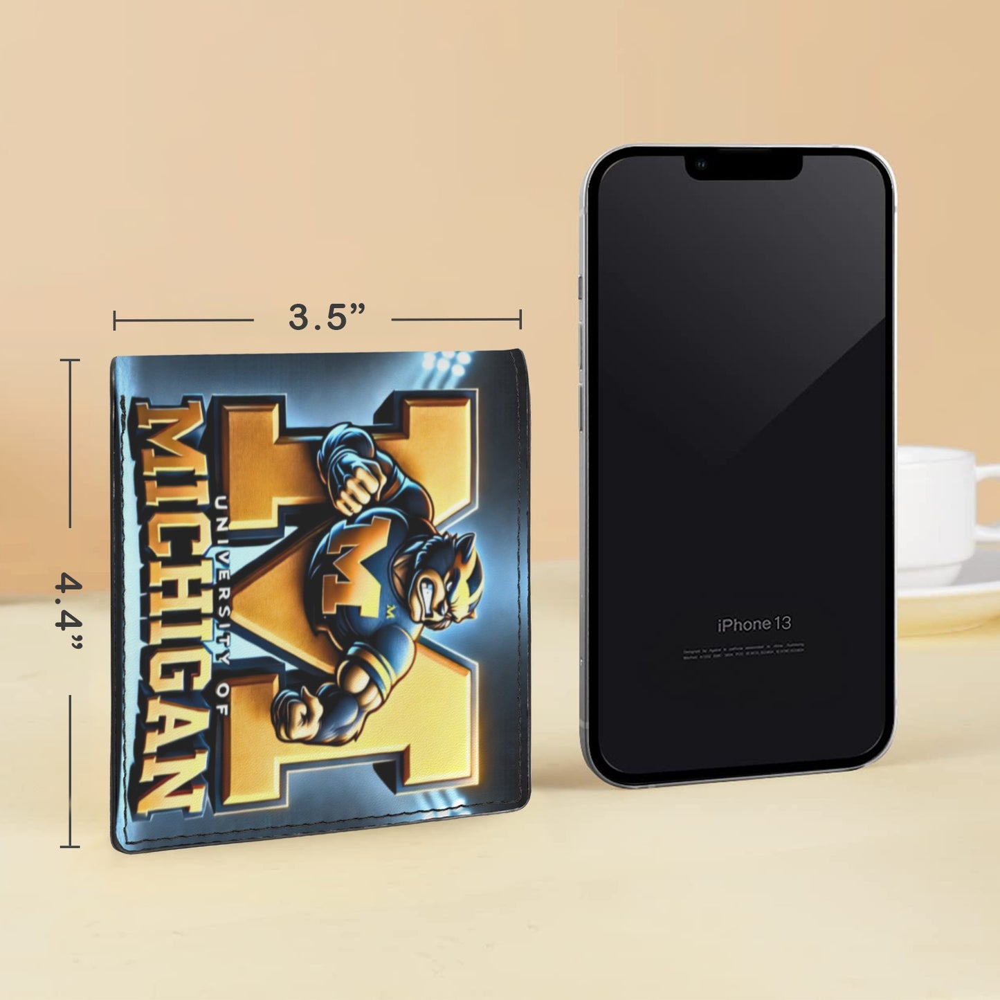 University of Michigan Wolverines Men’s Wallet – Dominate in Style!