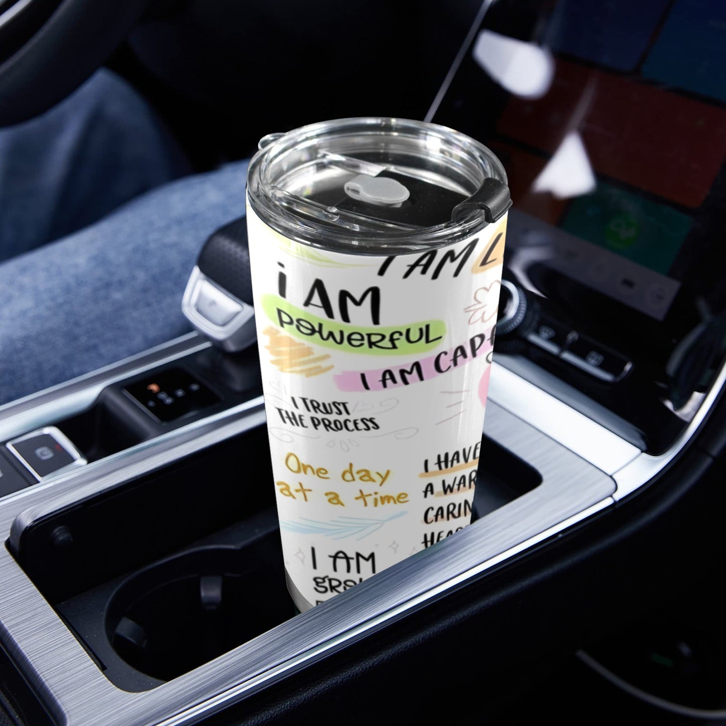 Self-Love Affirmation Tumbler – 20oz