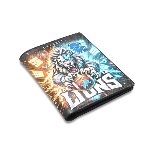 Detroit Lions Men’s Leather Wallet
