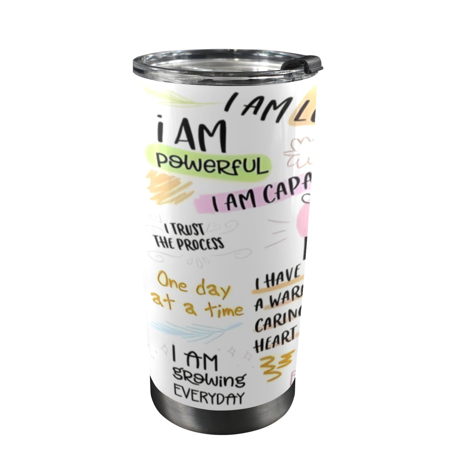 Self-Love Affirmation Tumbler – 20oz