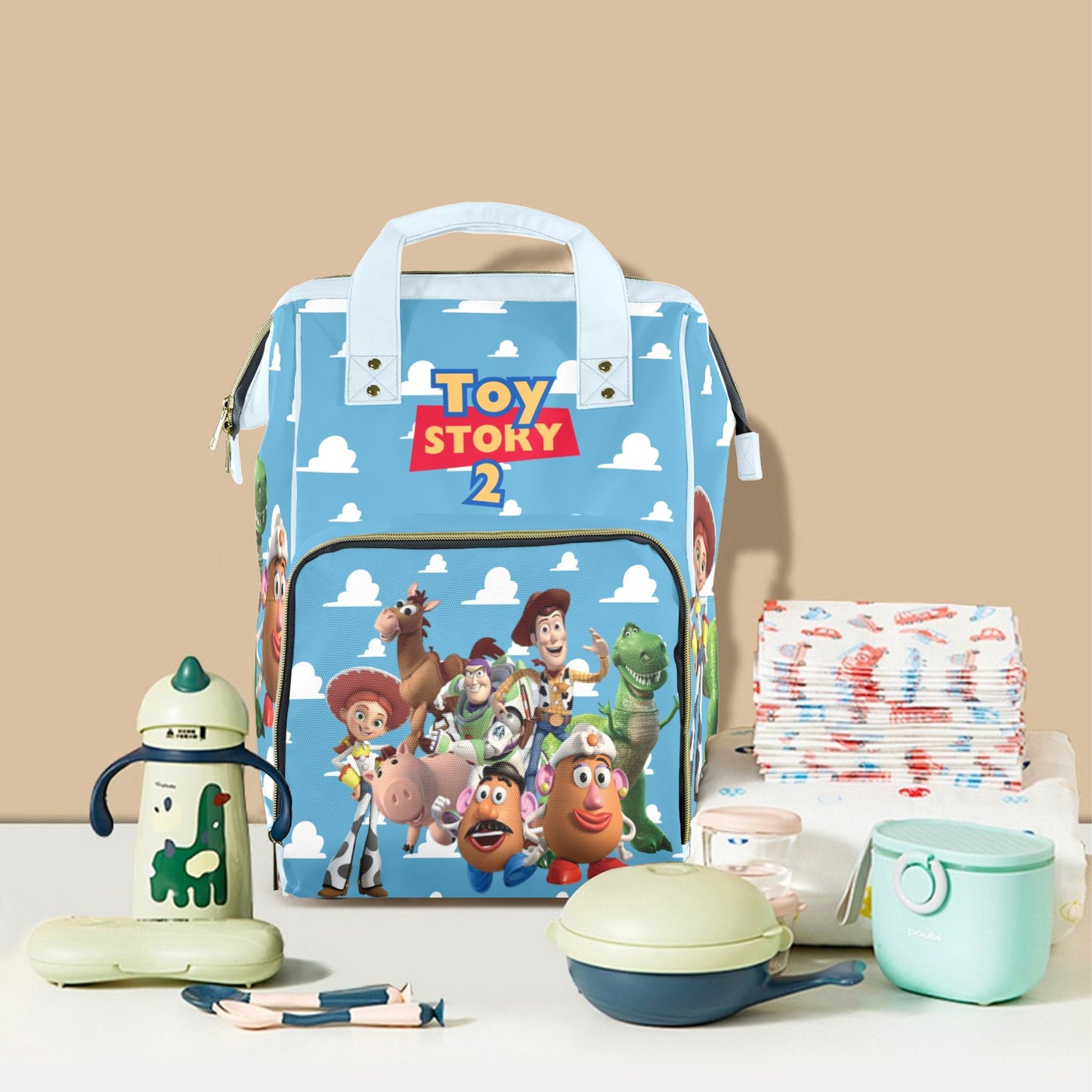 Toy Story 2 Multi-Function Diaper Backpack