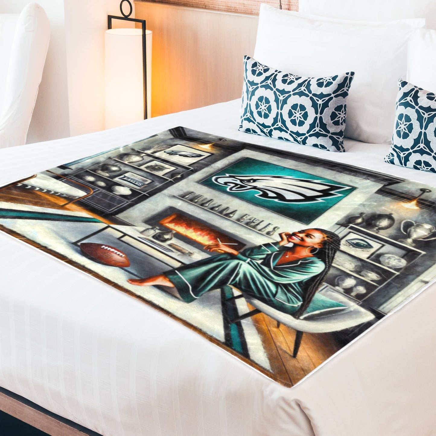 Philadelphia Eagles 60"x50" Fleece Blanket