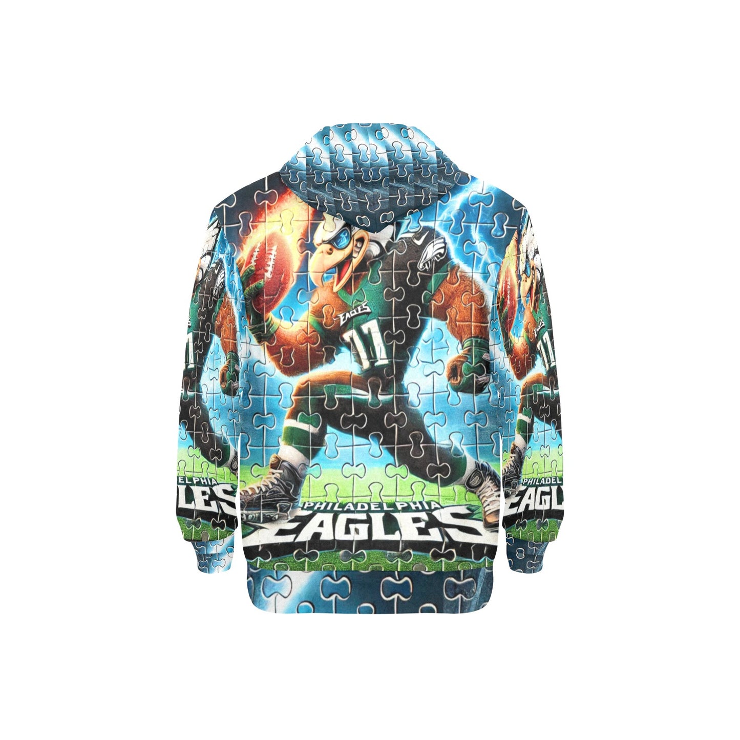 Philadelphia Eagles Men’s All-Over Hoodie