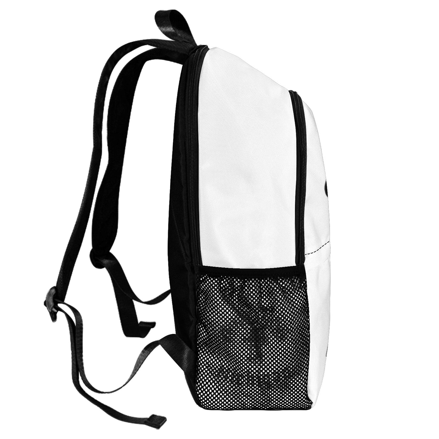 Rollin On 3 Michigan Backpack – Clean Look, Bold State Pride - White & Black