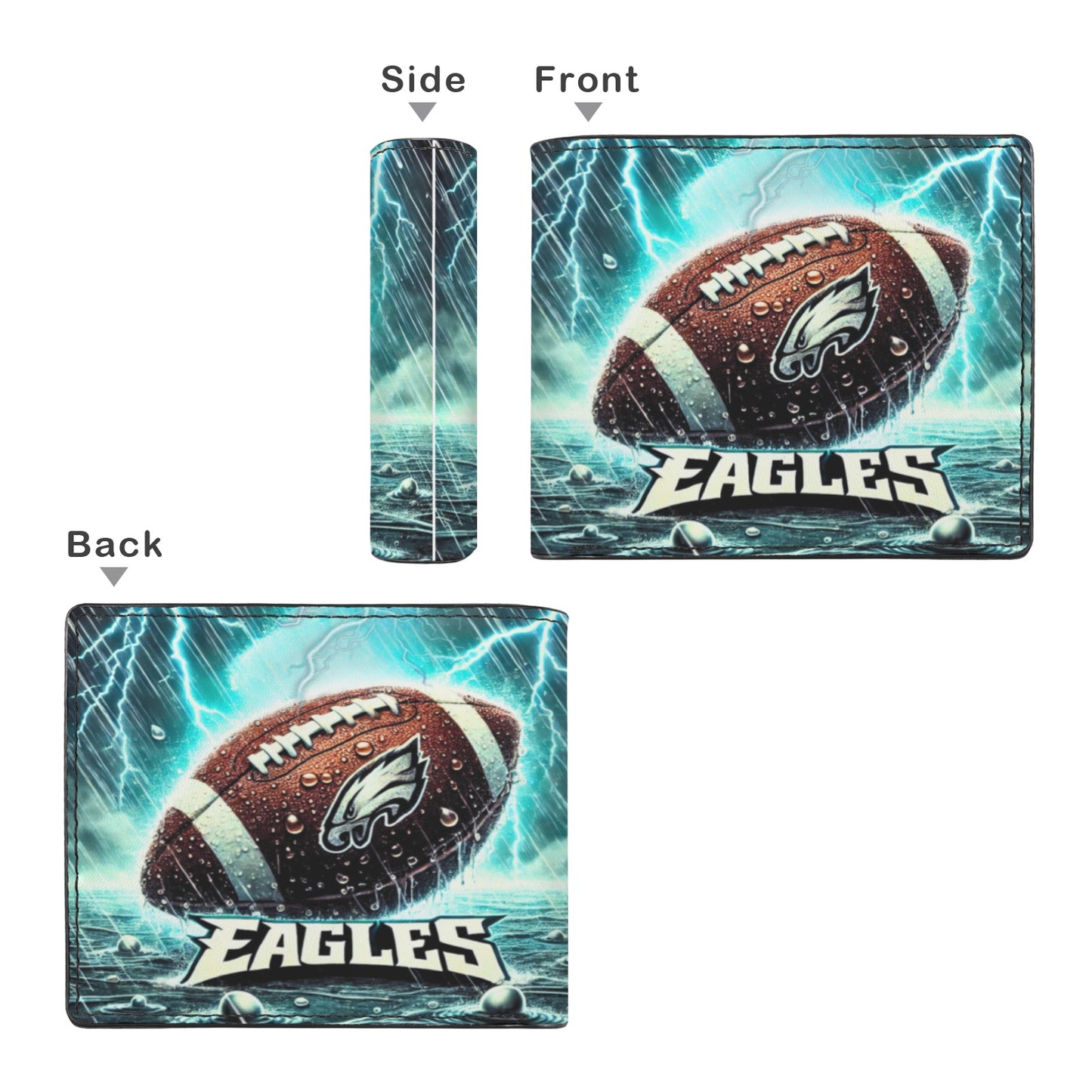 Philadelphia Eagles Men’s Custom Wallet – Fly Eagles Fly!