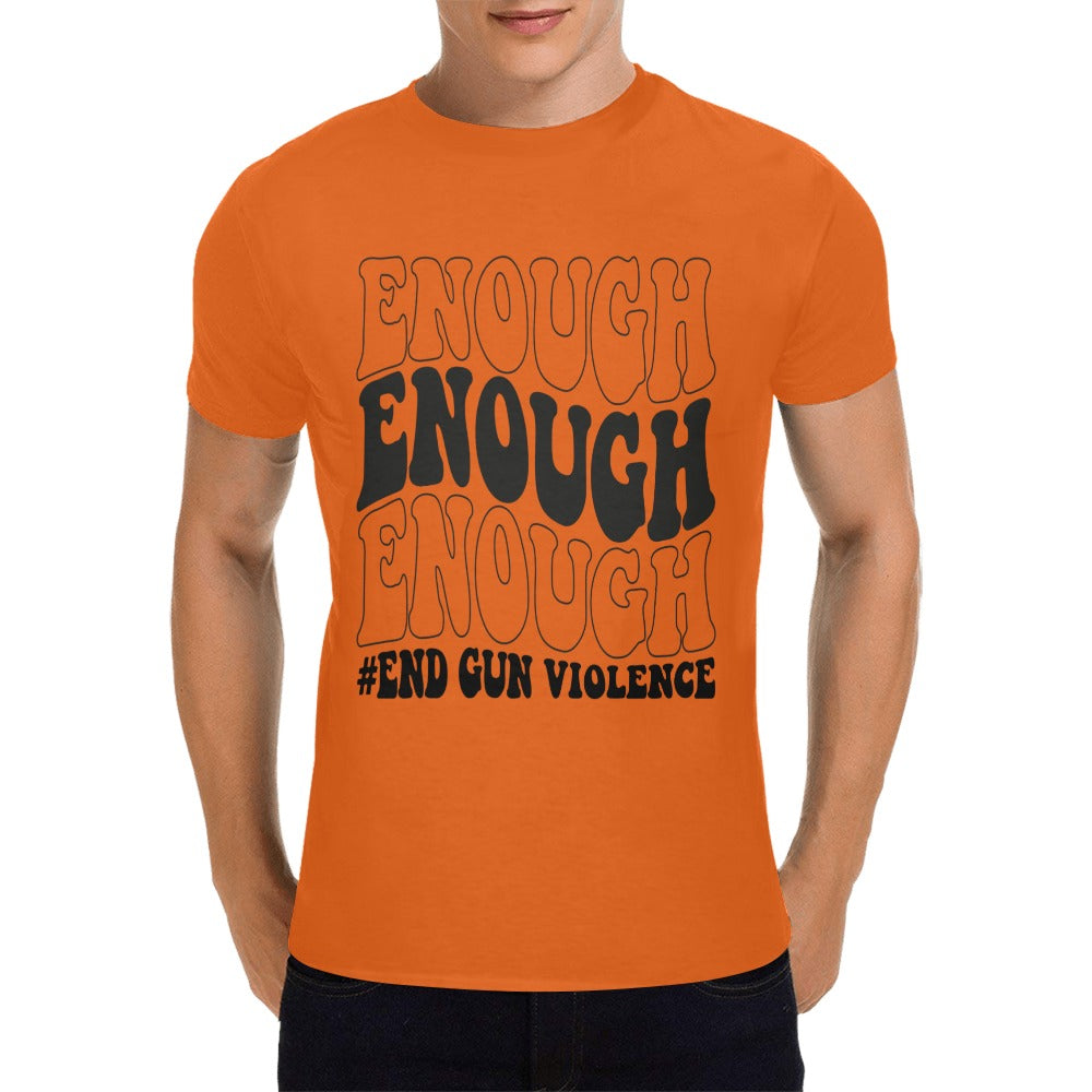 Men's Enough Enough Enough – End Gun Violence T-Shirt (S–5X, Pre-Order)