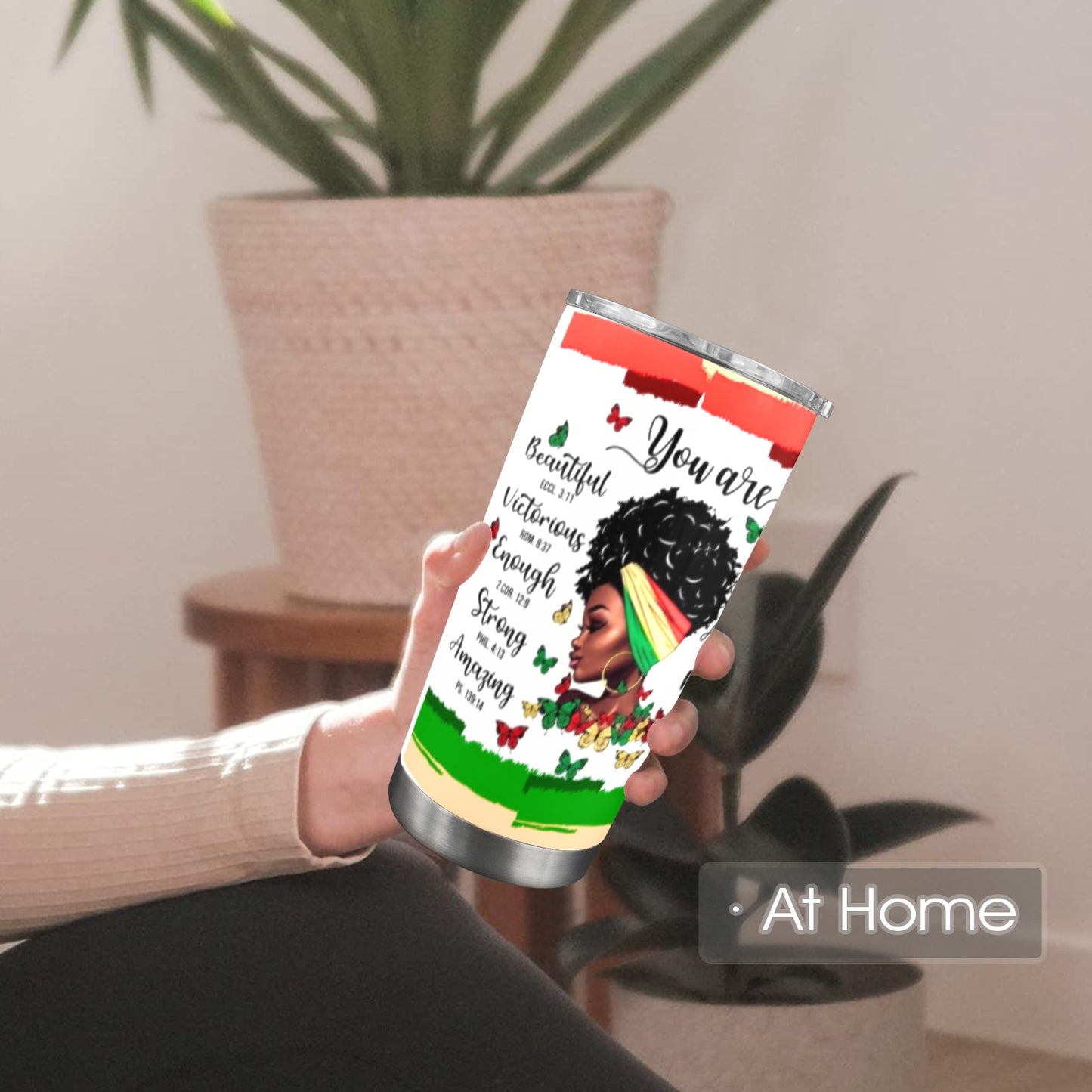 "You Are" Inspirational 20oz Tumbler – Hot or Cold Stainless Steel Drinkware