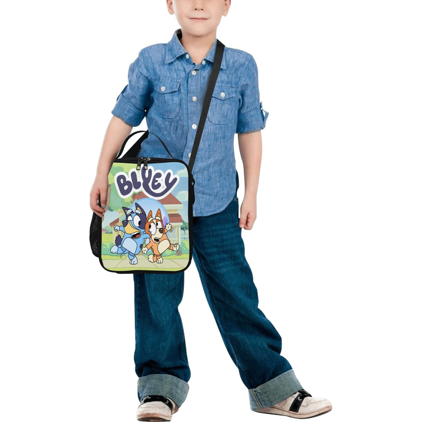 Bluey Crossbody Lunch Bag for Kids