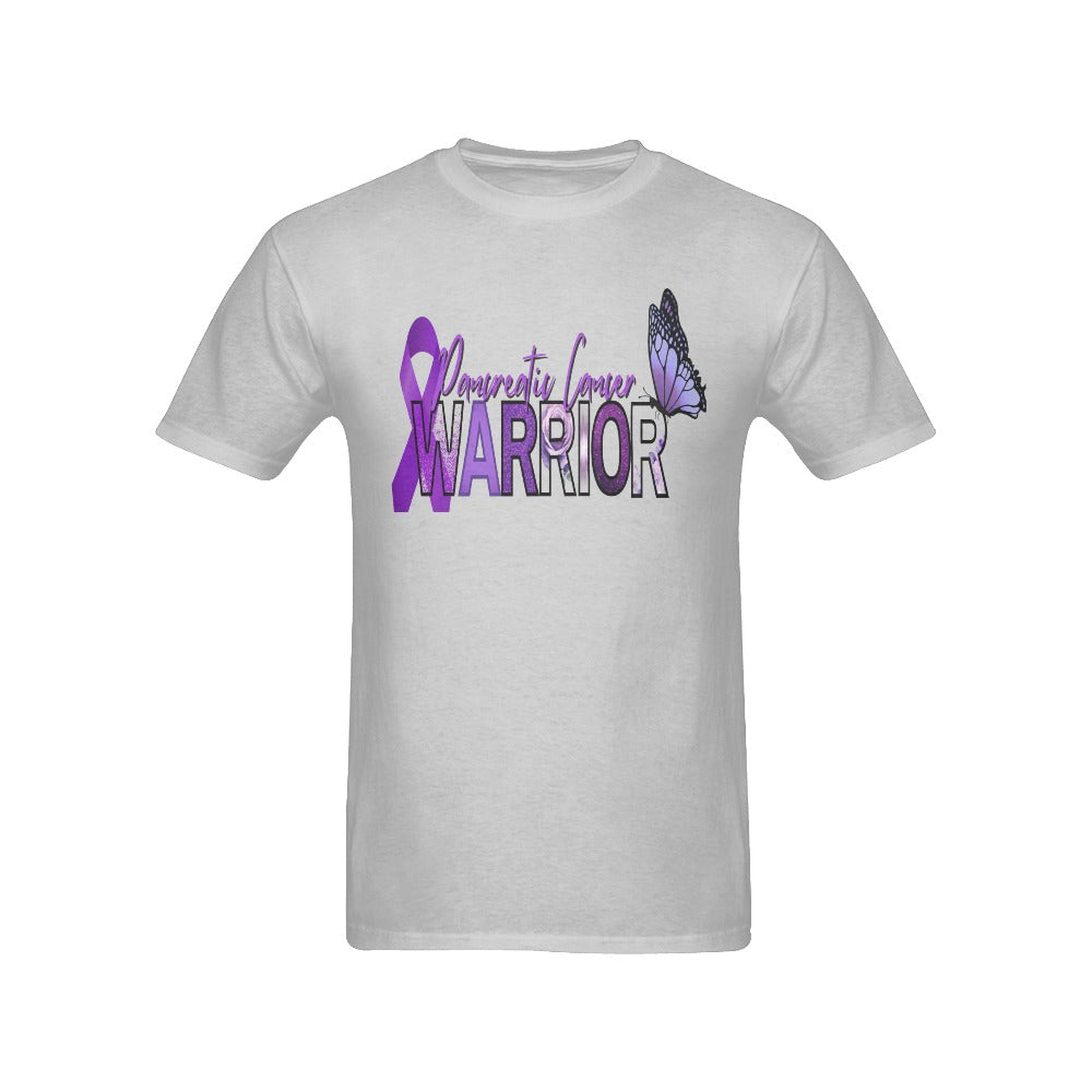 Men's Pancreatic Cancer Warrior T-shirt