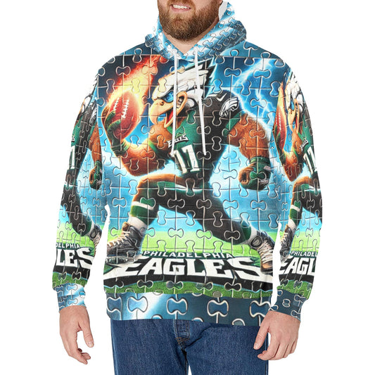 Philadelphia Eagles Men’s All-Over Hoodie
