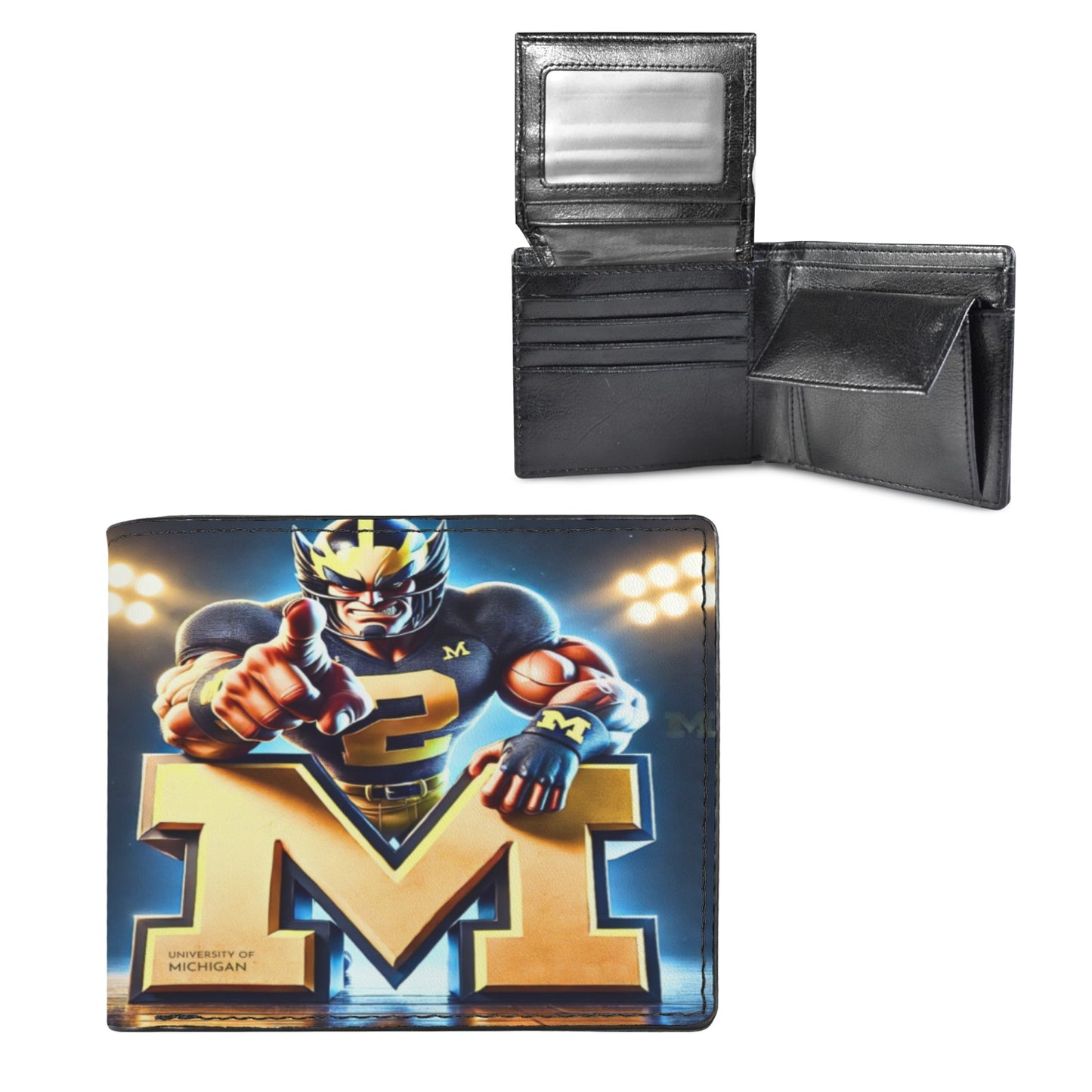 Michigan Wolverines Mens Football Wallet – Built for the Bold