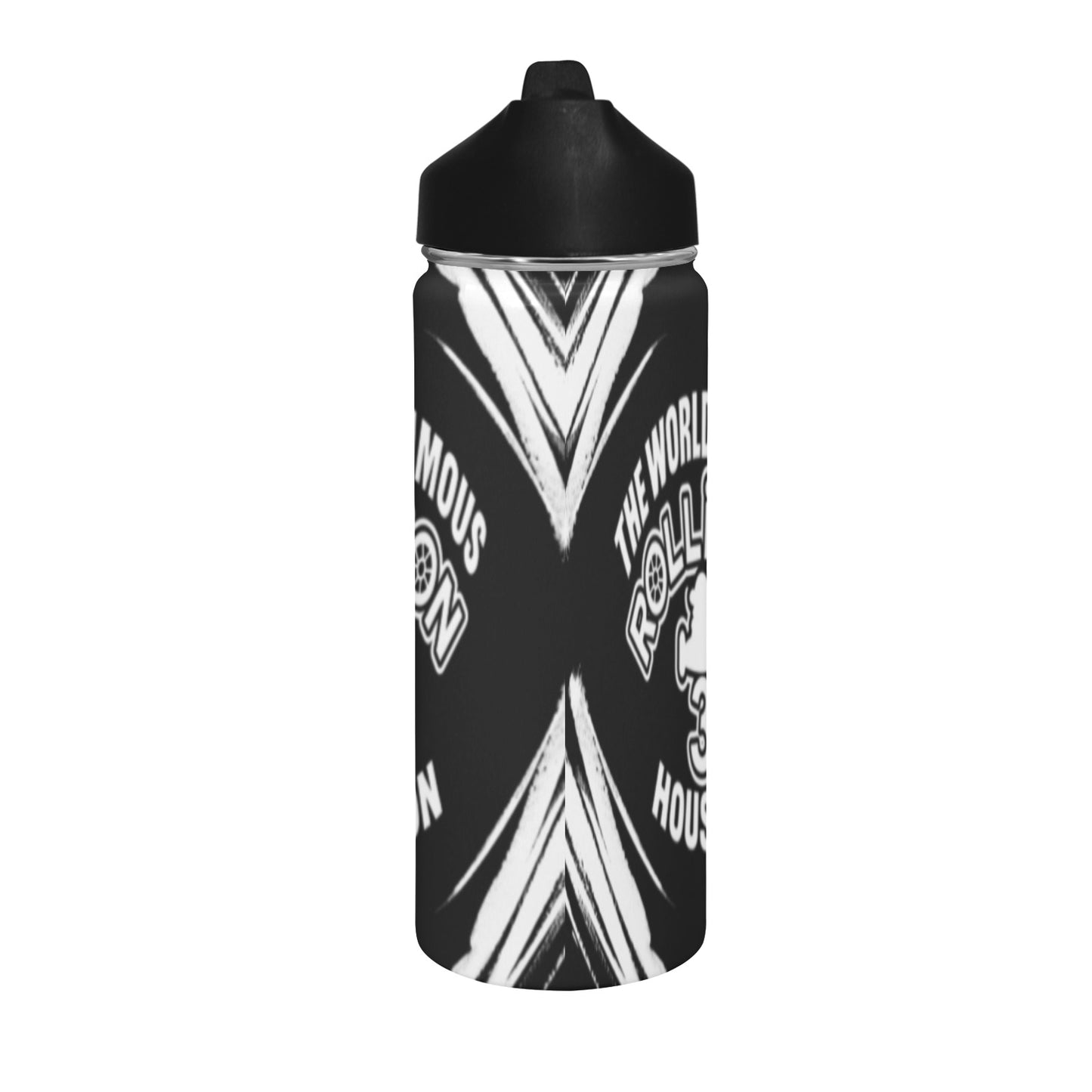 Rollin On 3 Houston Chapter - Zebra Insulated Water Bottle (18 oz)