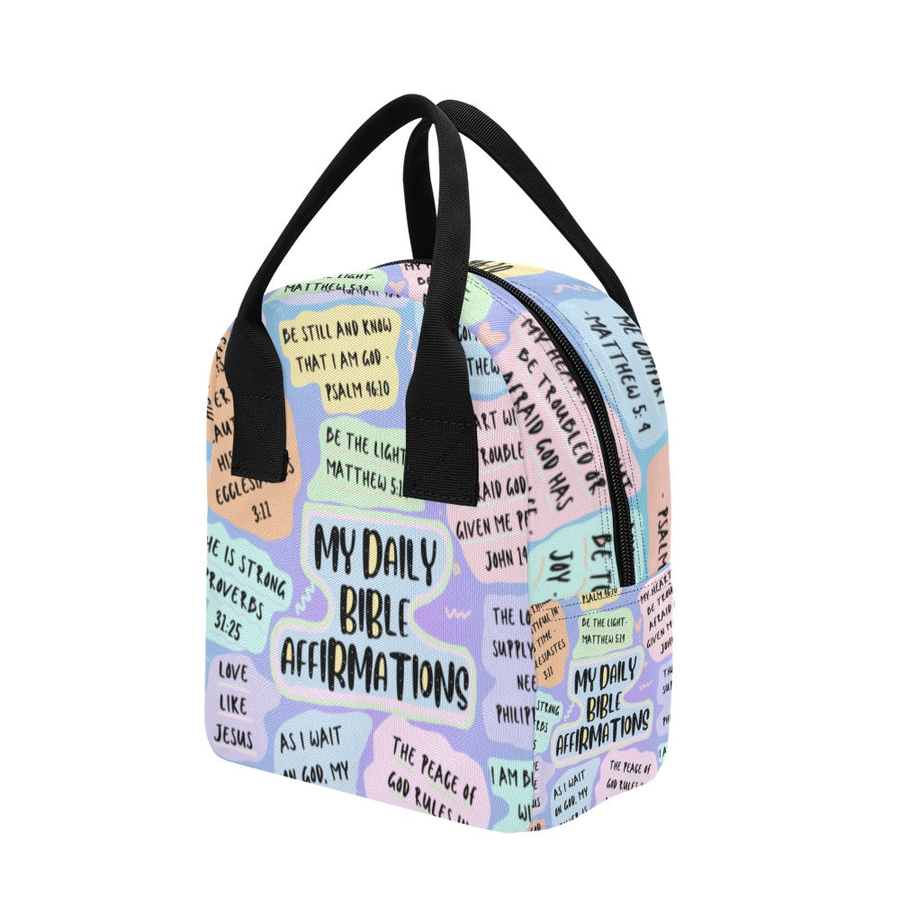 My Daily Bible Affirmations" Thermal Lunch Bag