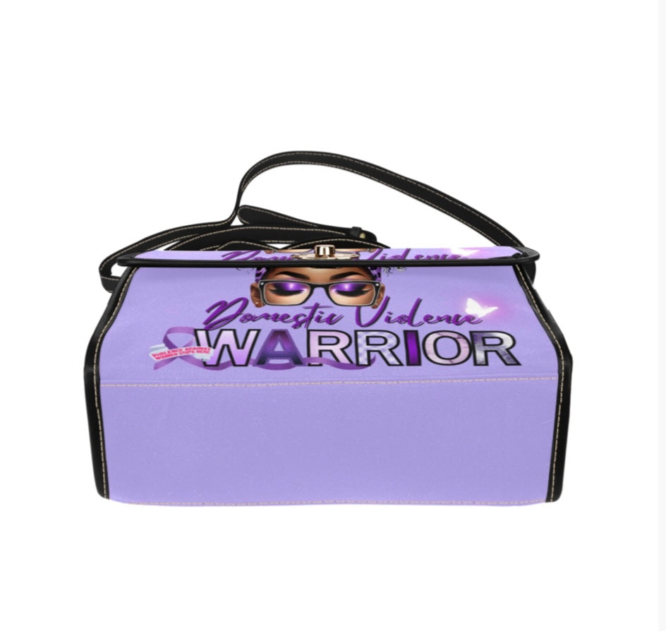 Domestic Violence Warrior Canvas Bag