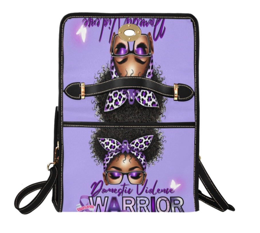 Domestic Violence Warrior Canvas Bag