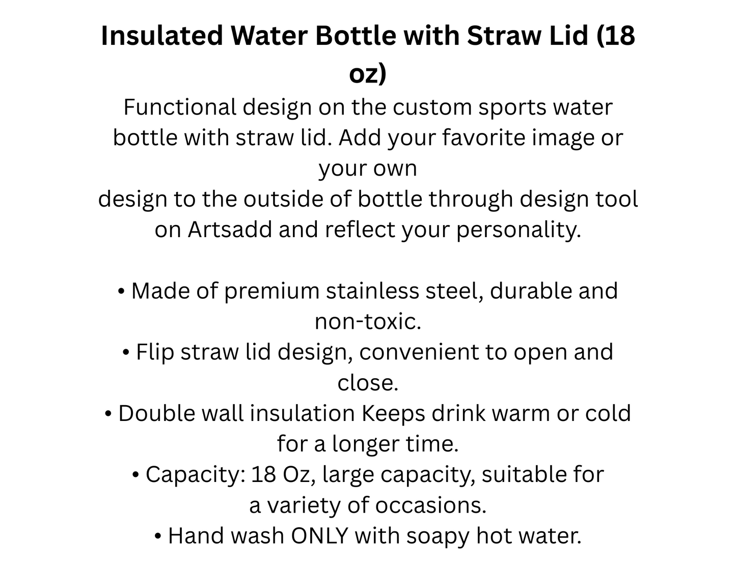 Rollin’ On 3 Michigan Insulated Water Bottle – Built to Ride, Ready to Sip!