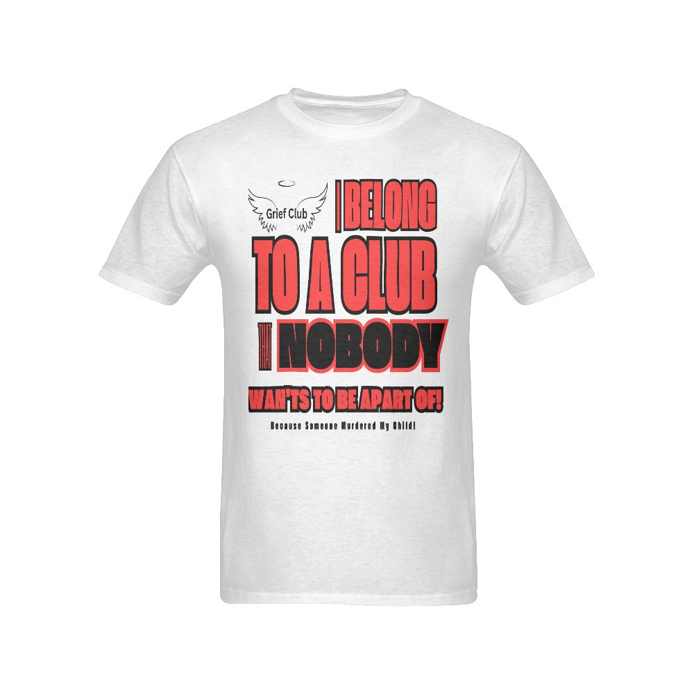 Men's Grief Club T-Shirt for Homicide Awareness