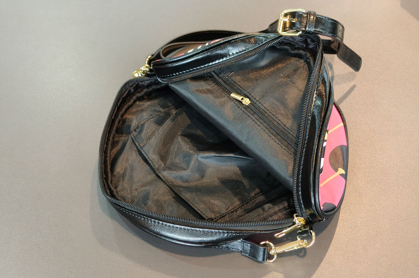 Afro-Futurist Goddess Round Sling Bag – Large 10x10 | Melanin Royalty