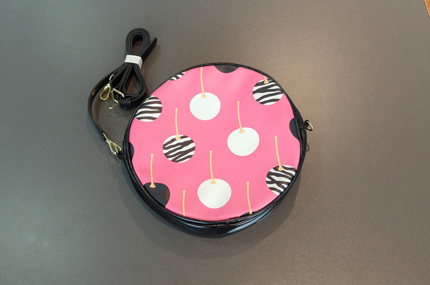 Afro-Futurist Goddess Round Sling Bag – Large 10x10 | Melanin Royalty