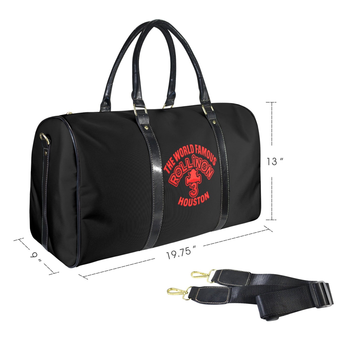 Rollin On 3 Houston – The World Famous Travel Bag
