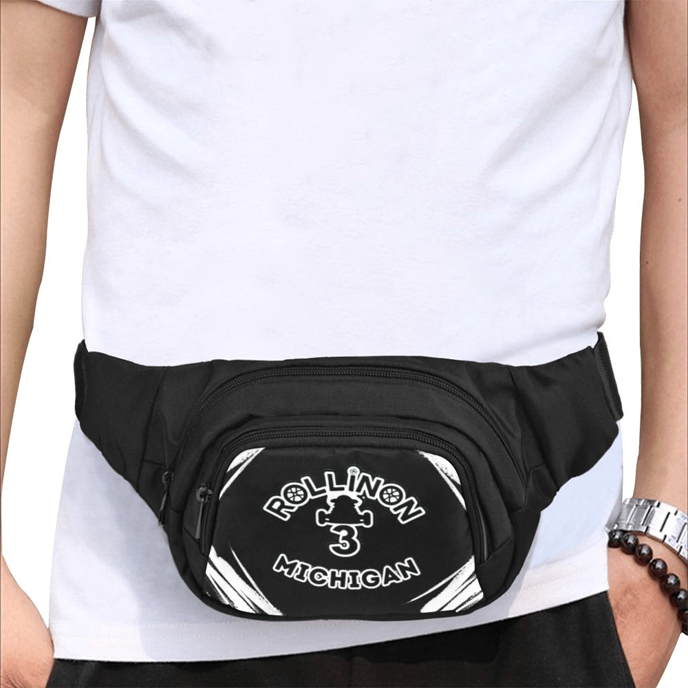 Rollin on 3 Michigan Fanny Pack – Ride-Ready & Rep-Strong!