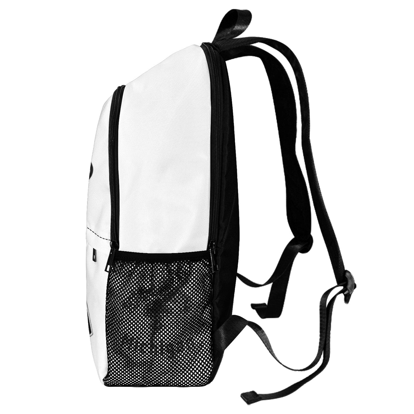 Rollin On 3 Michigan Backpack – Clean Look, Bold State Pride - White & Black