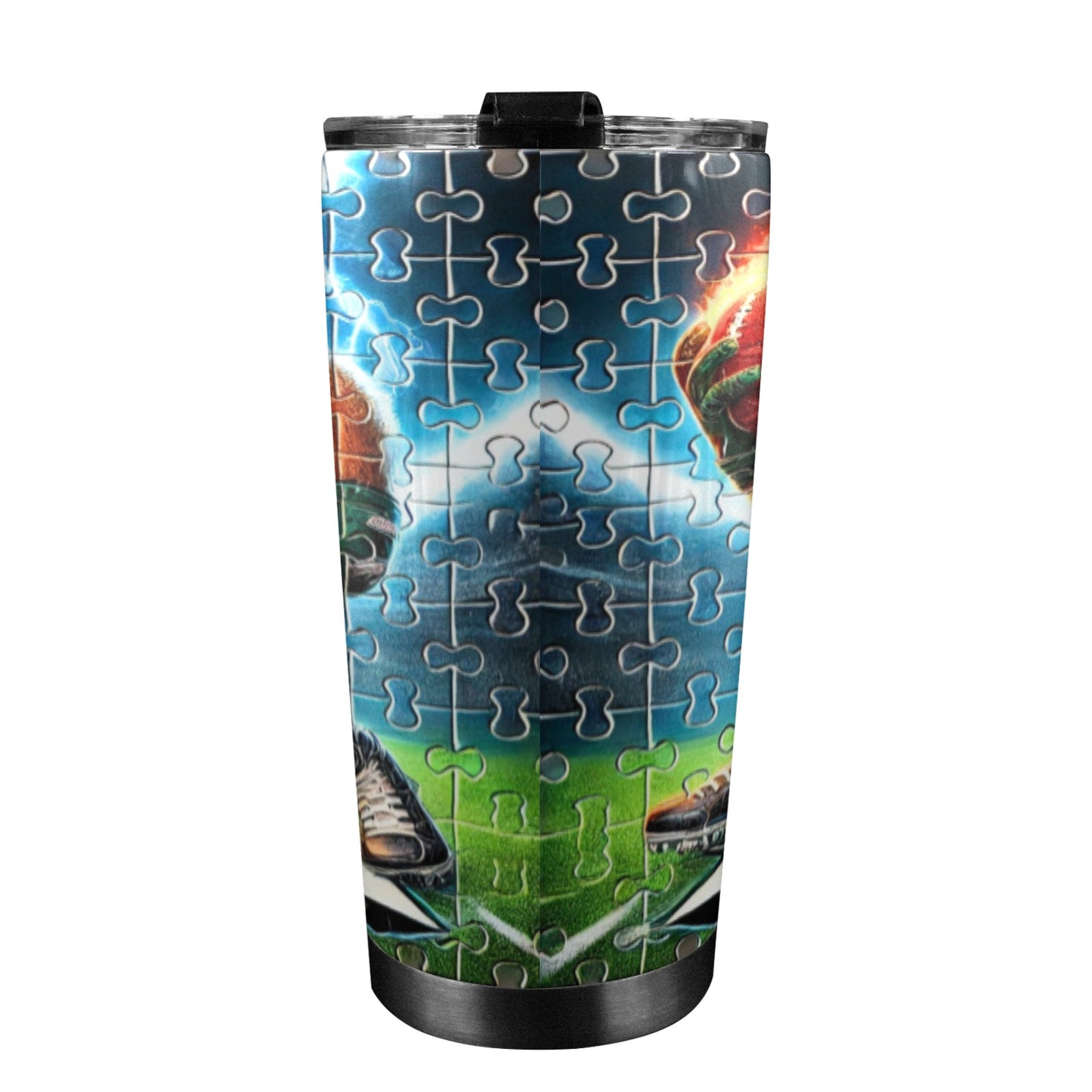 Hyped Philadelphia Eagles 20 oz Interlocking Puzzle Tumbler
